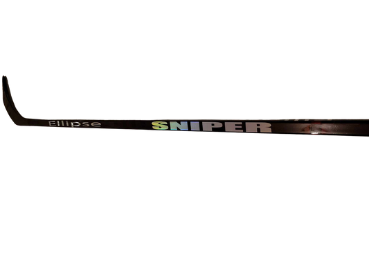 Crosse de hockey Ellipse Sniper Red One en carbone, disponible en flex 65, 75 et 85".