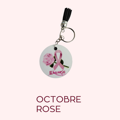 Porte-clés Octobre Rose