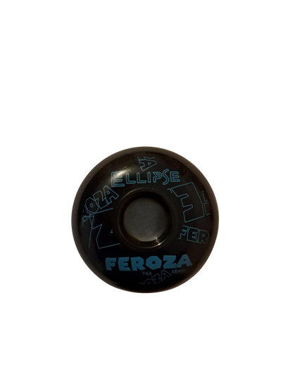 Roues Roller Hockey 74A Indoor – Feroza Ellipse Noir