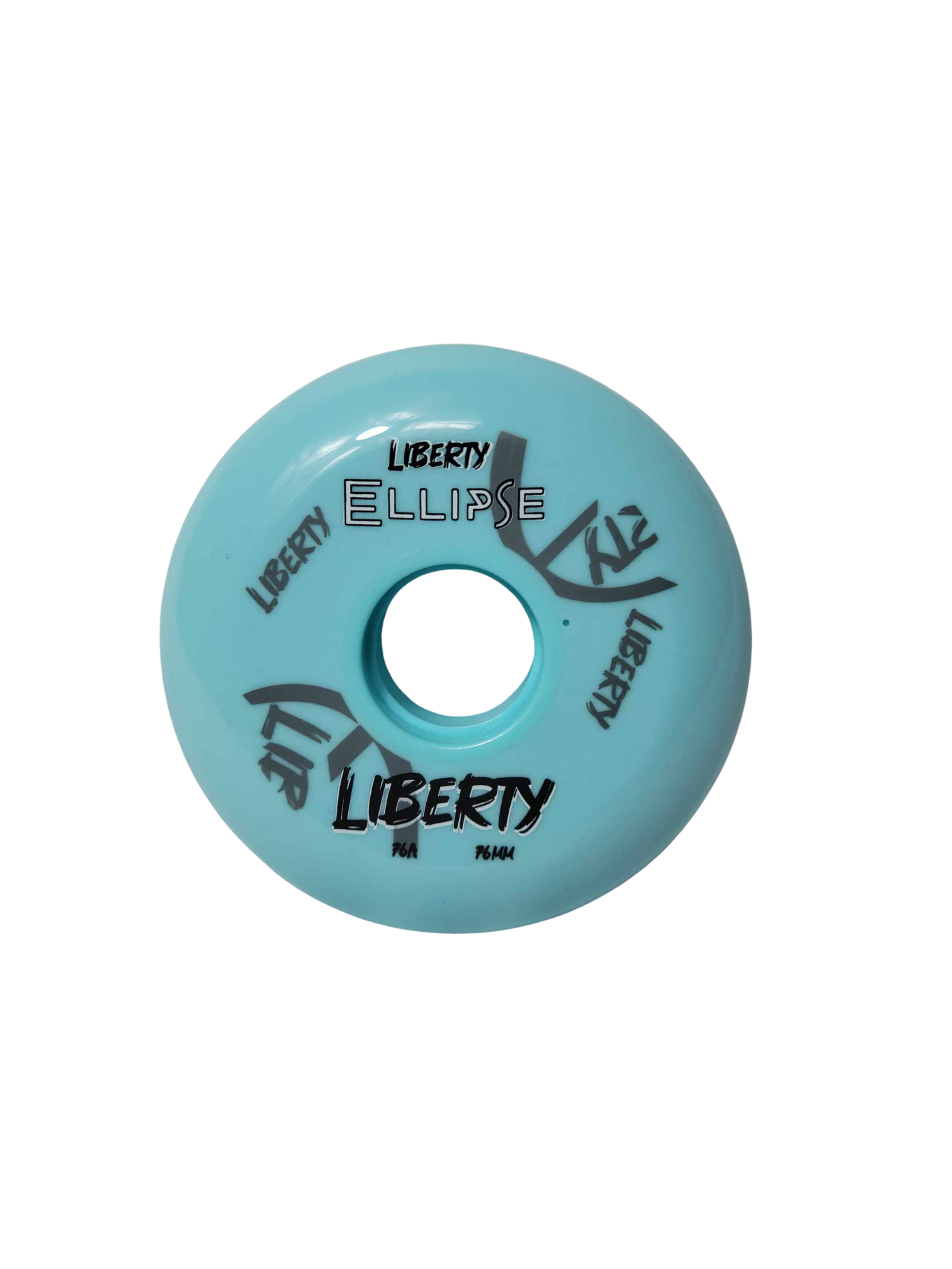 Roue roller hockey Liberty 76A bleu 76mm indoor