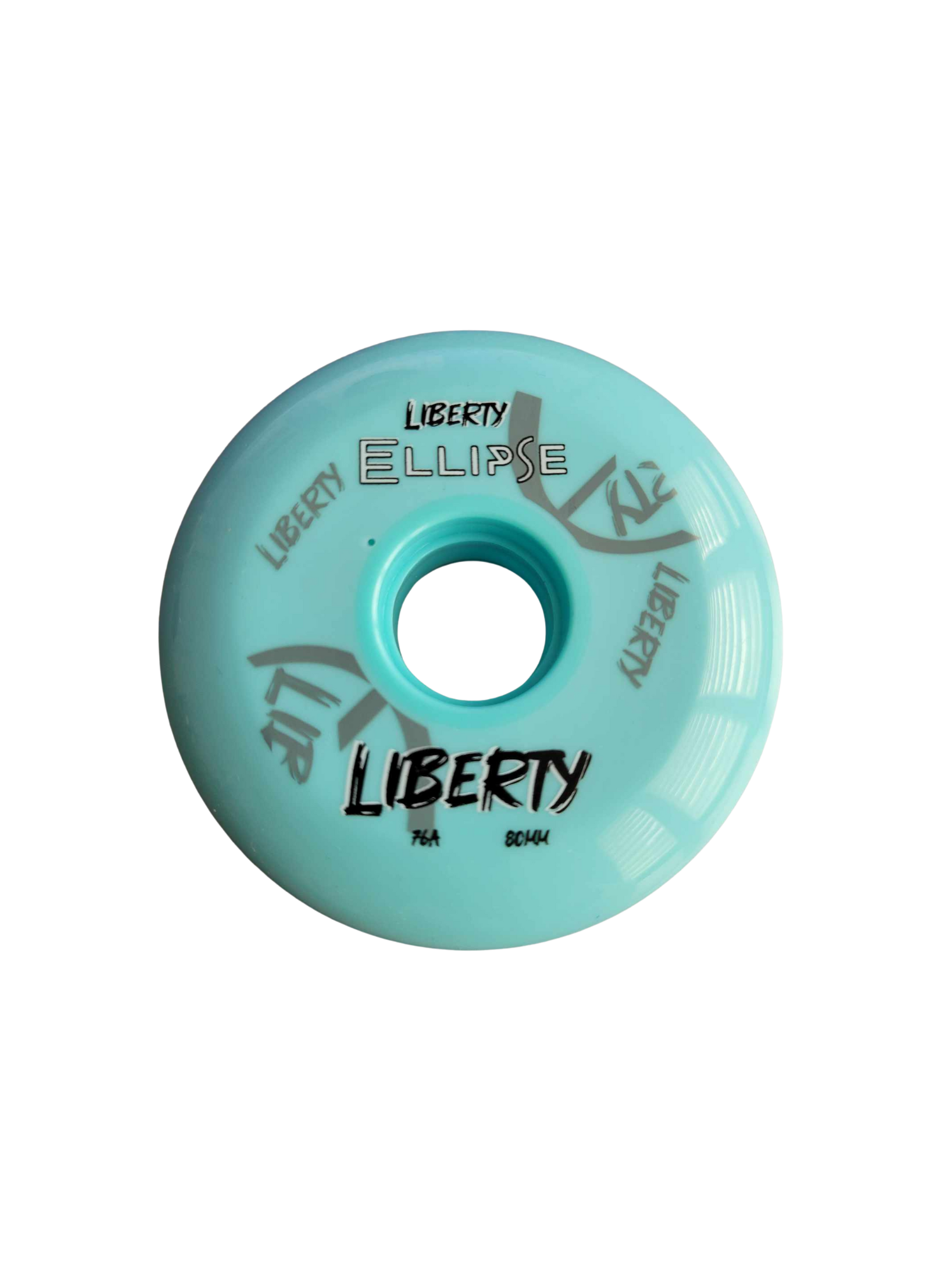Roue roller hockey Liberty 76A bleu 80mm indoor