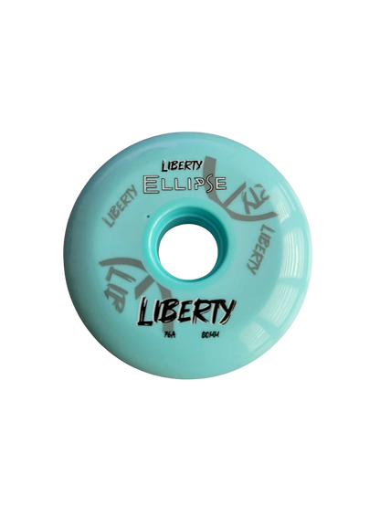 Roue roller hockey Liberty 76A bleu 80mm indoor